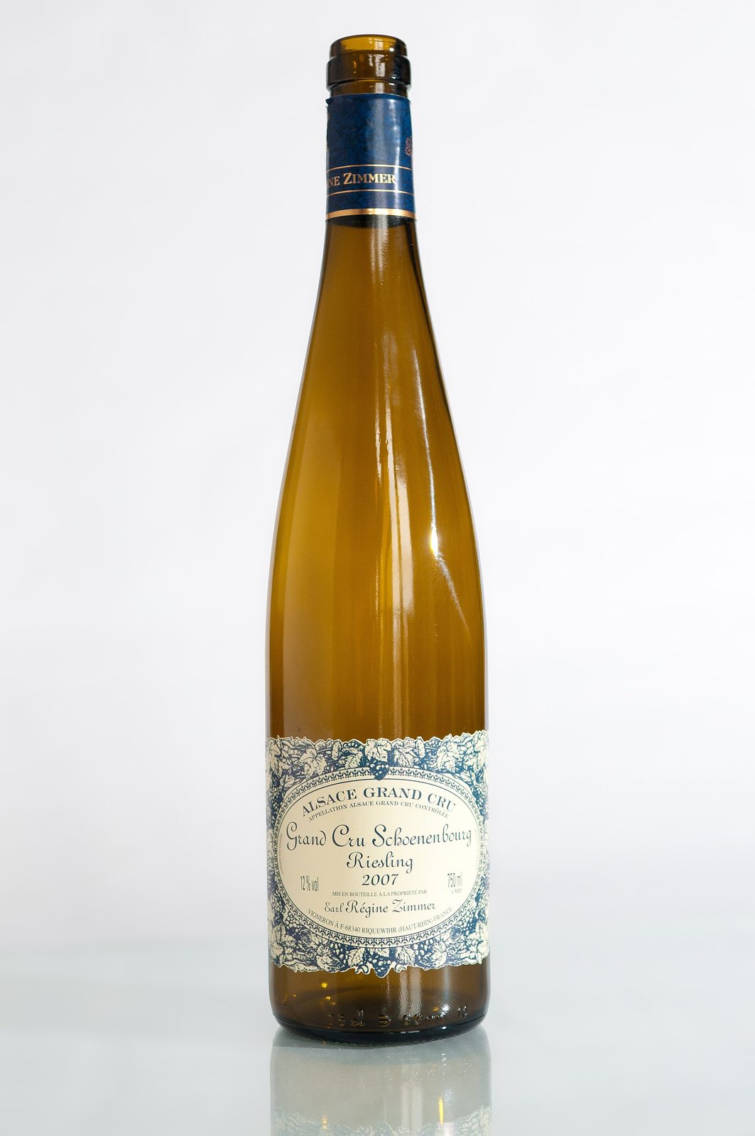 2007 EARL Régine Zimmer Grand Cru Schoenenbourg Riesling (6806530148)