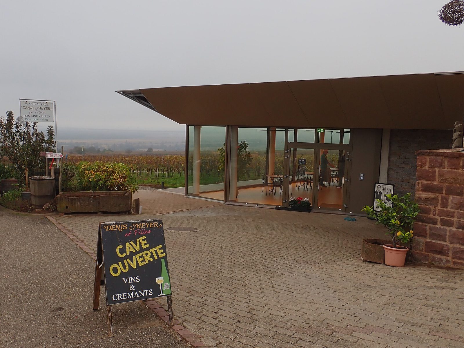 Denis Meyer Winery reception