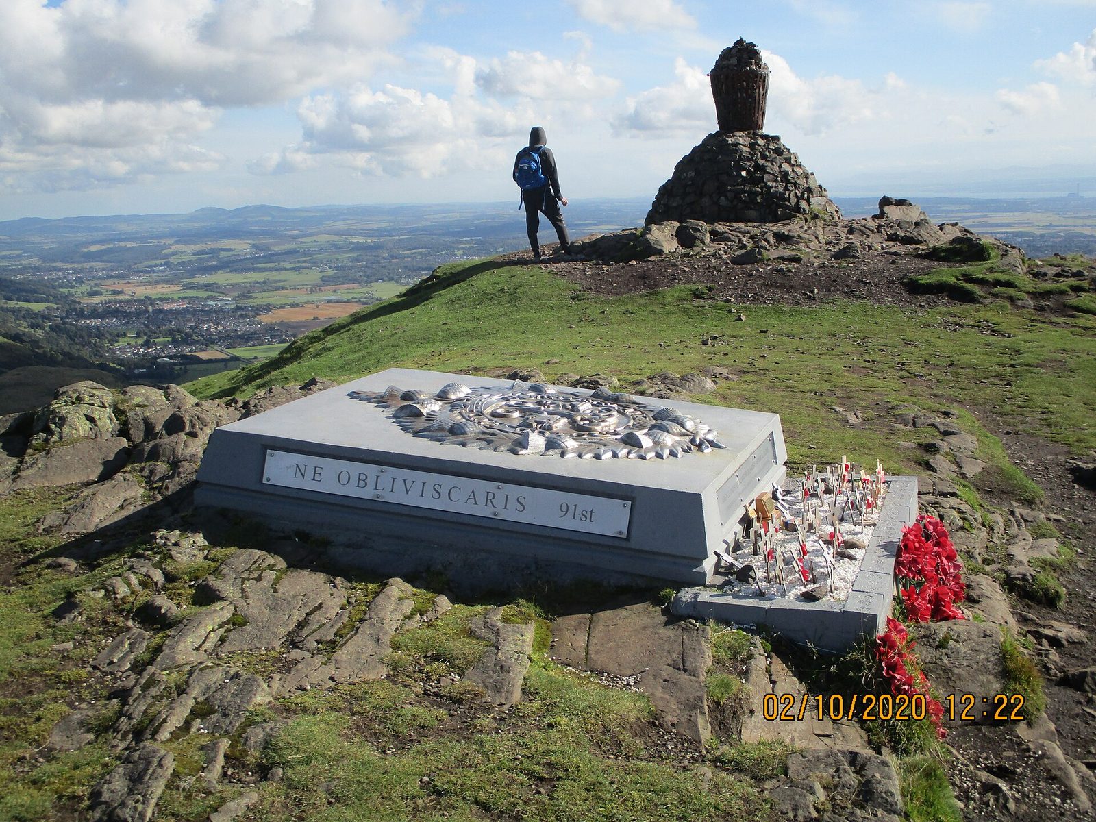 Dumyat - Memorial and Beacon Brazier