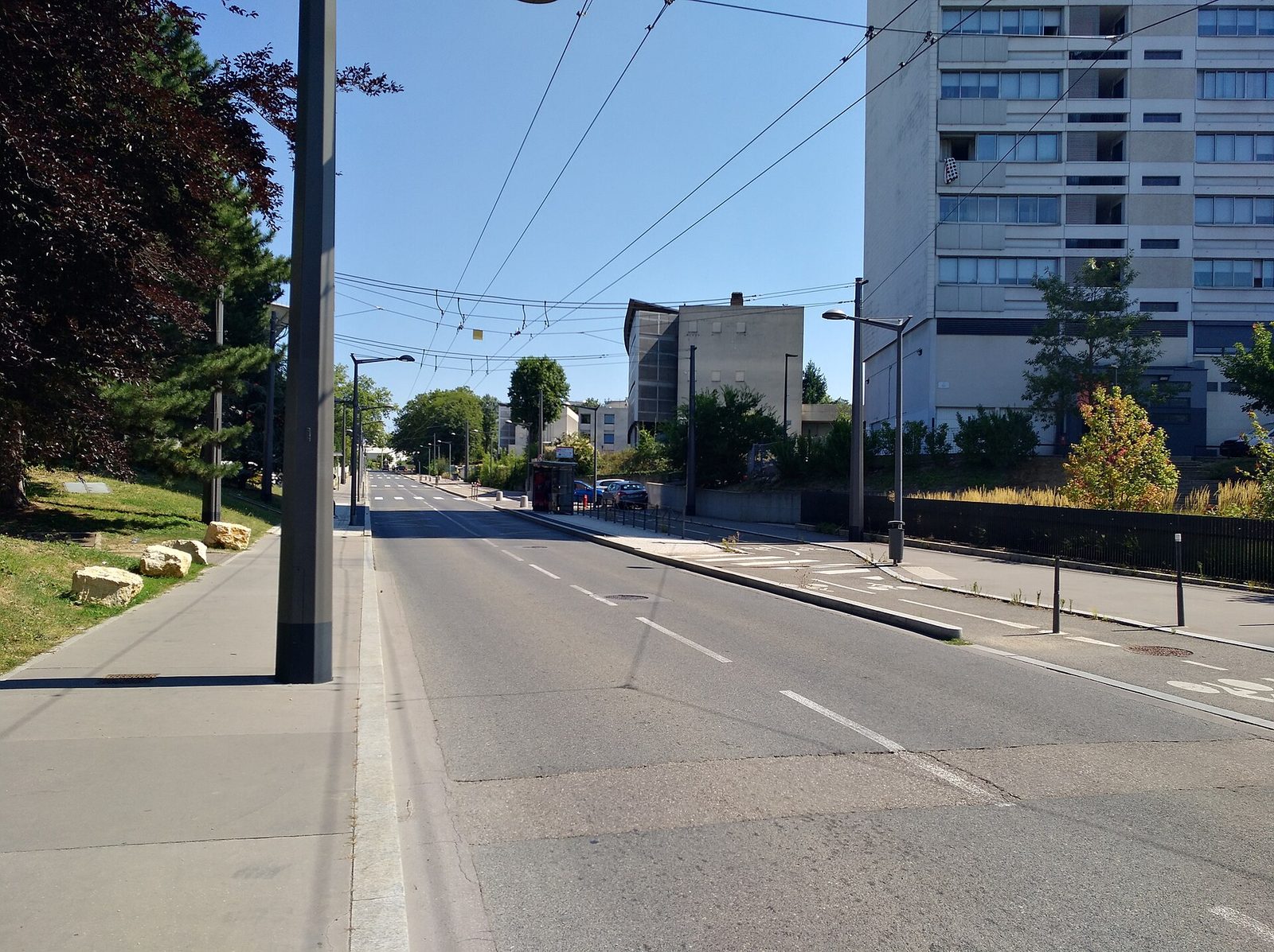 Lyon 9e - Avenue de Champagne (sept 2021)