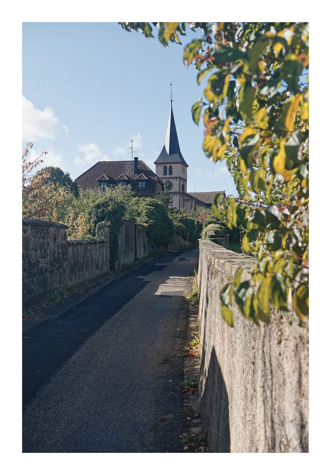 Barr - Départ vers Sainte Odile