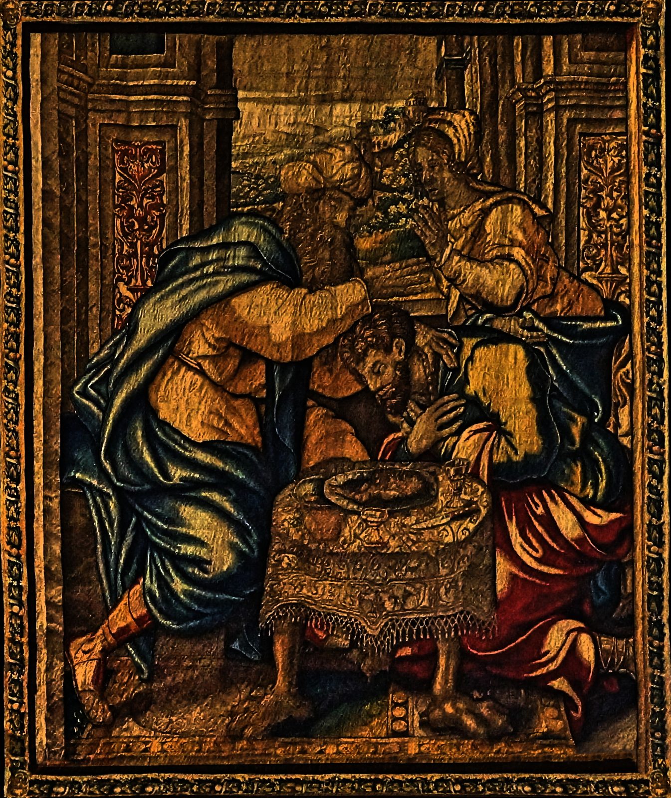 Beaune Hôtel-Dieu Tenture d'Isaac et Jacob