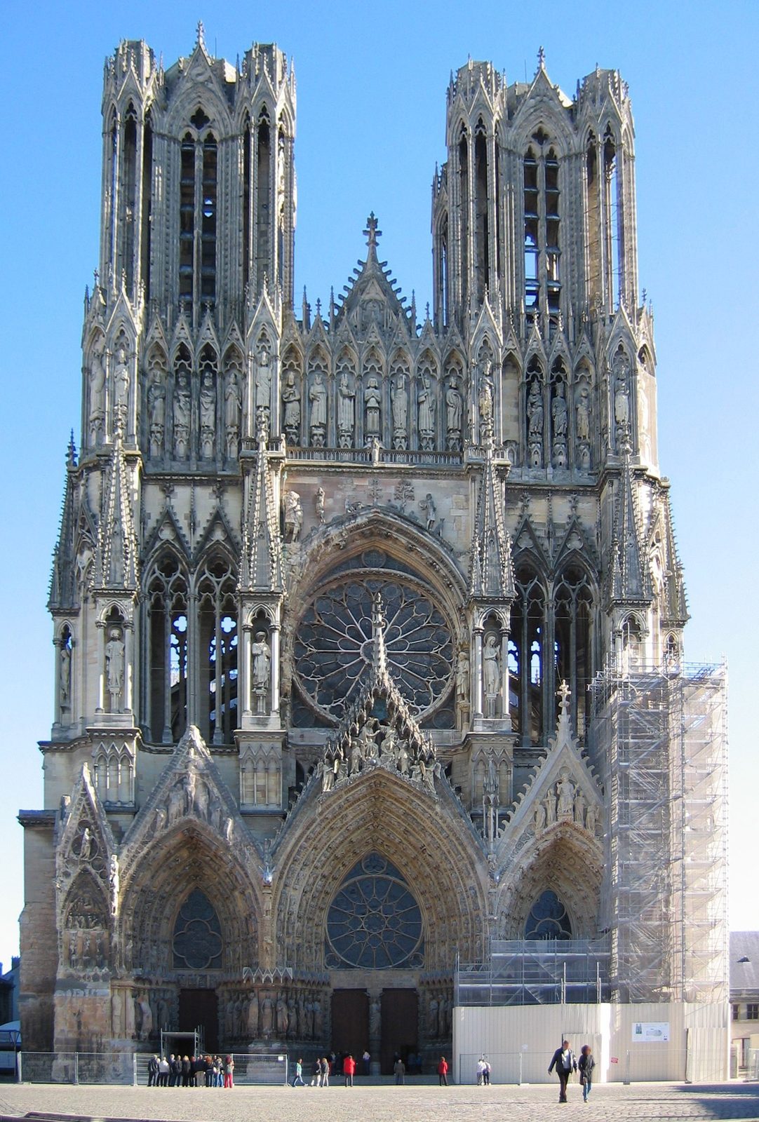 Cathedral Notre-Dame de Reims, France-PerCorr