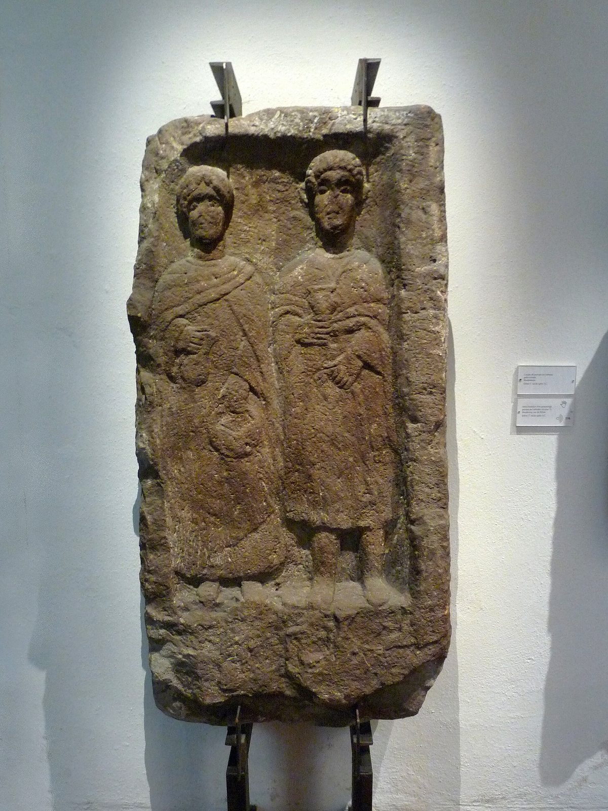 Couple de paysans-Marlenheim-Musée archéologique de Strasbourg