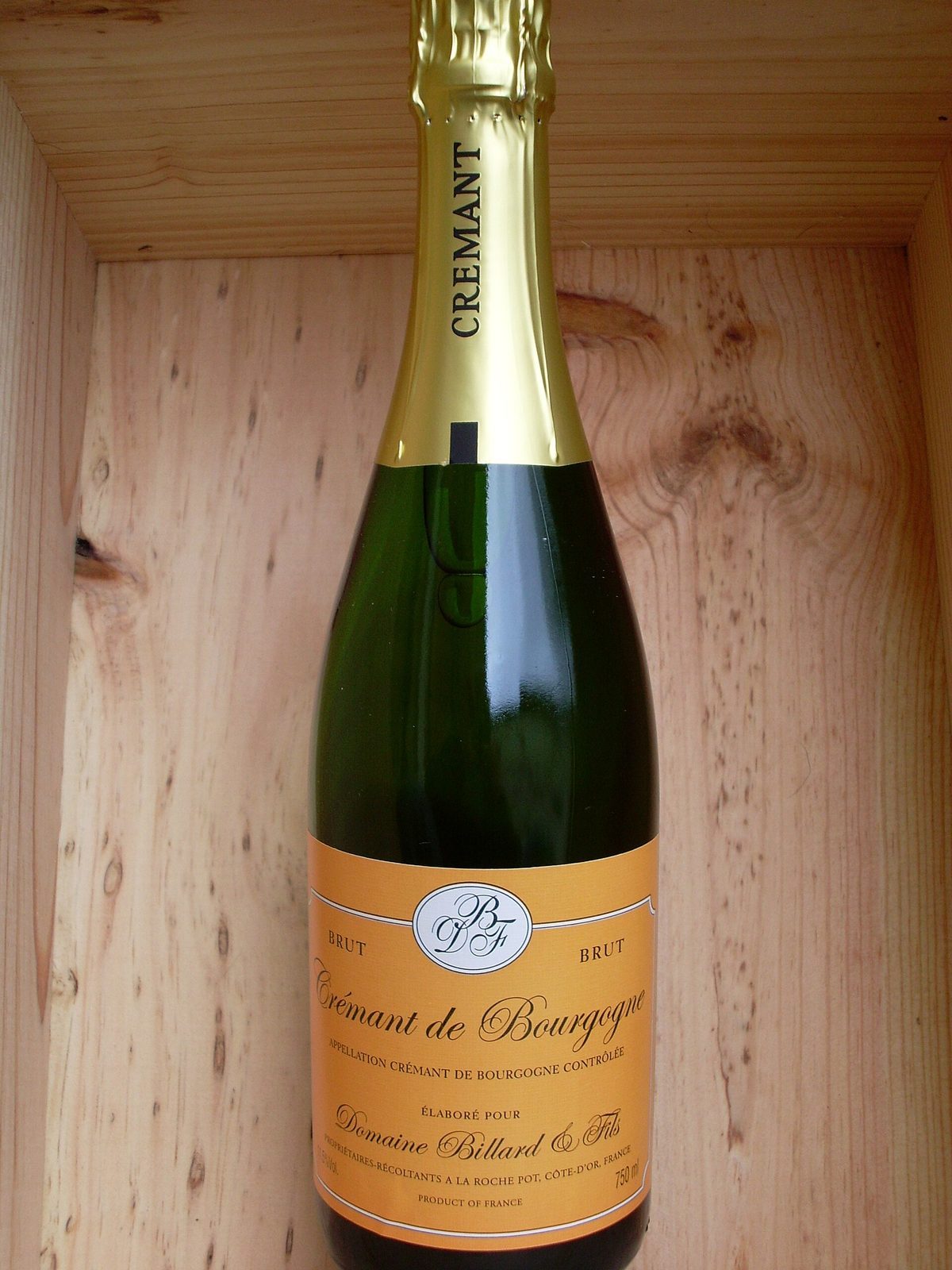 Crémant de Bourgogne Domaine Billard