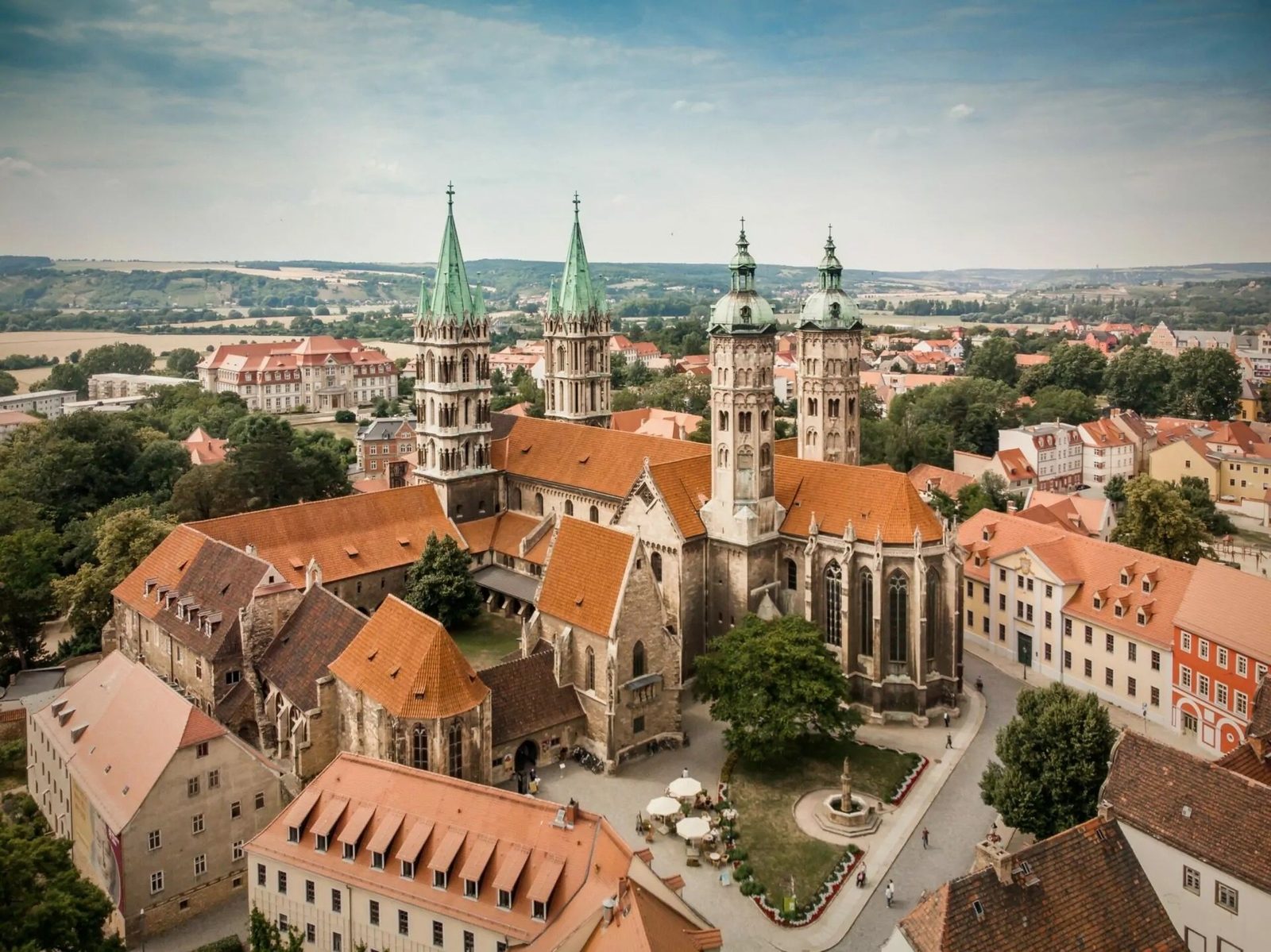 La vieille ville de Naumburg