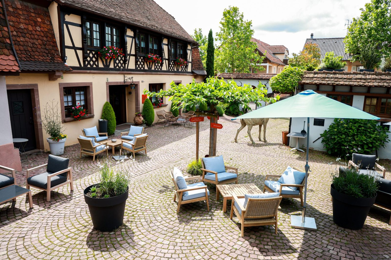Hôtel et restaurant Strasbourg, vacances à Strasbourg : Hôtel Le Cerf