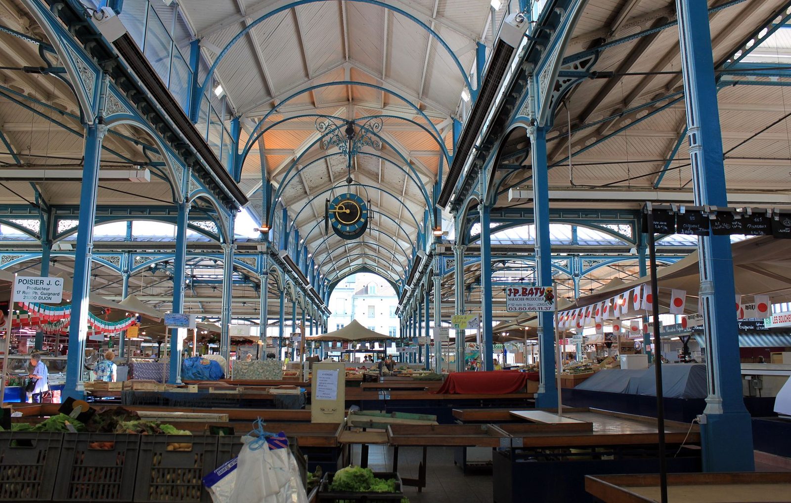 Dijon - Halles interieur