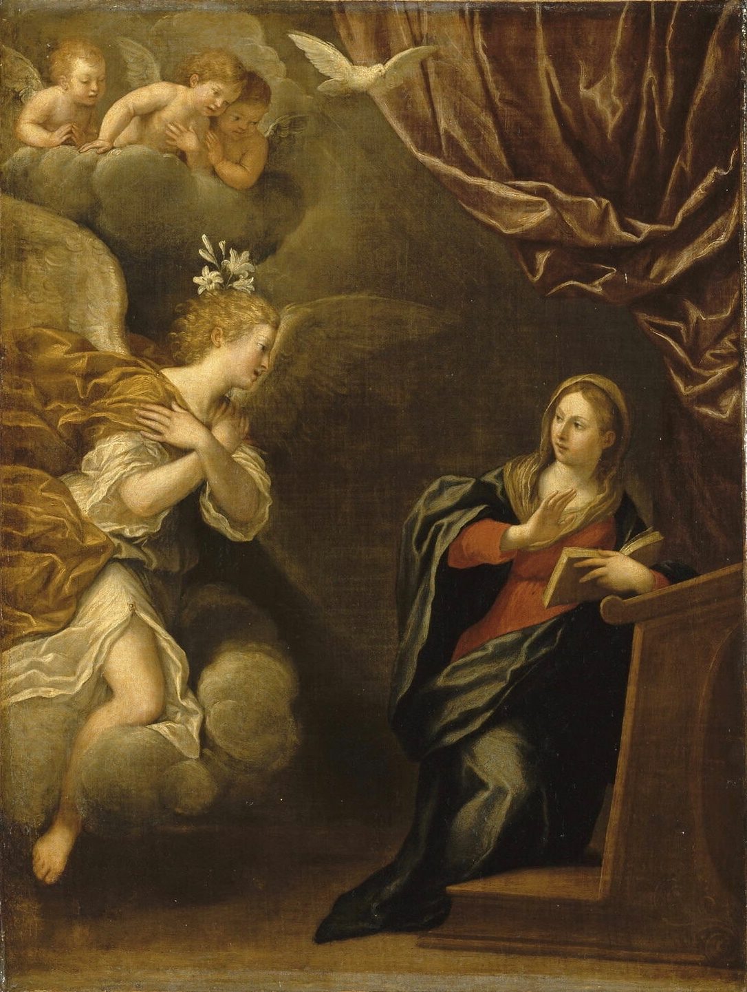 Albani, Francesco - Annunciation - 1625-30 - Musée des Beaux Arts de Dijon