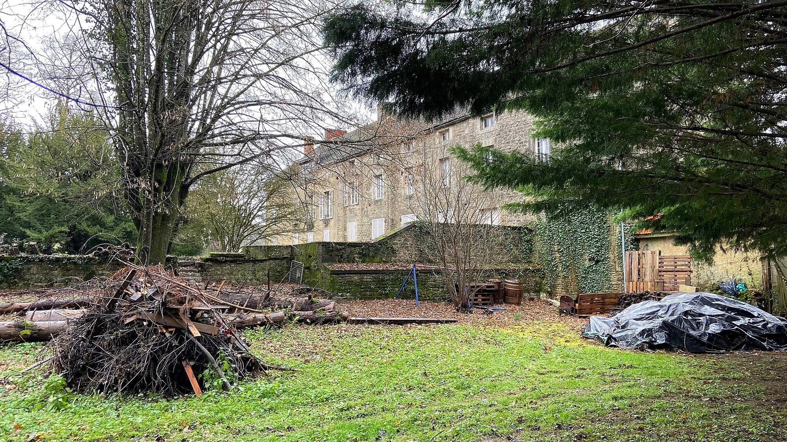 Domaine à Nuits Saint Georges en hiver 2023