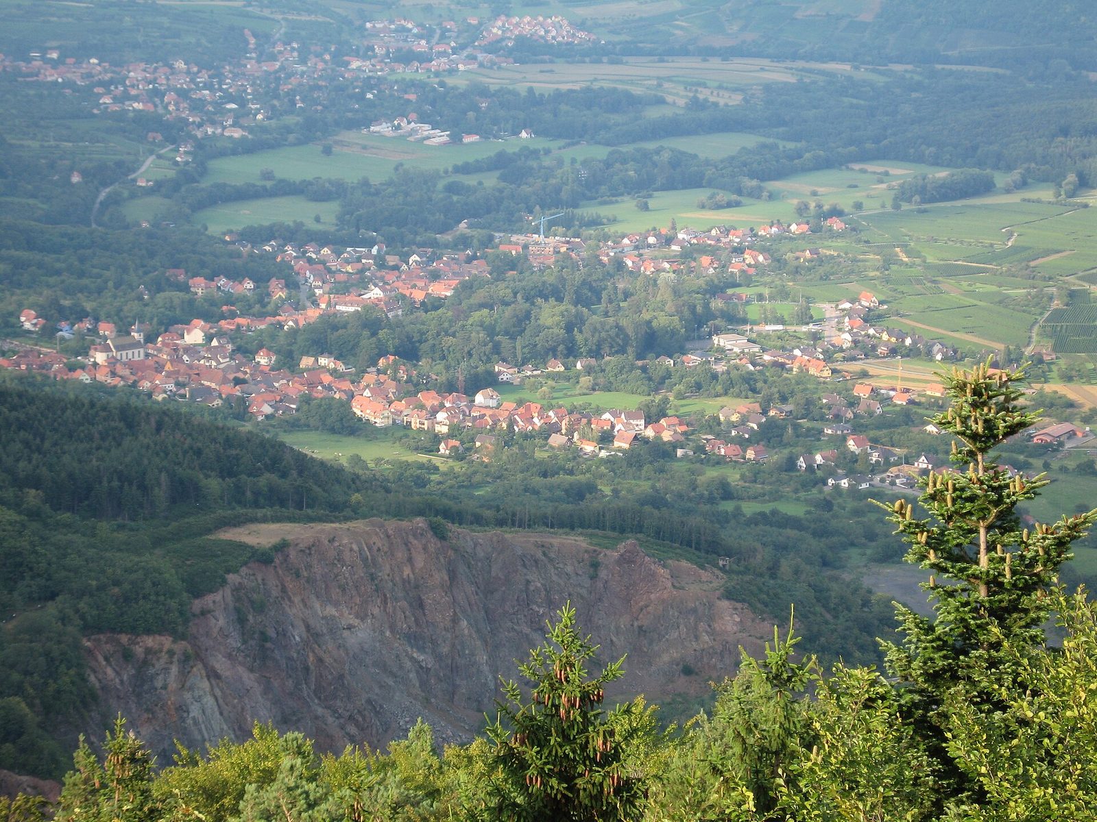 Ottrott depuis Mont Sainte-Odile