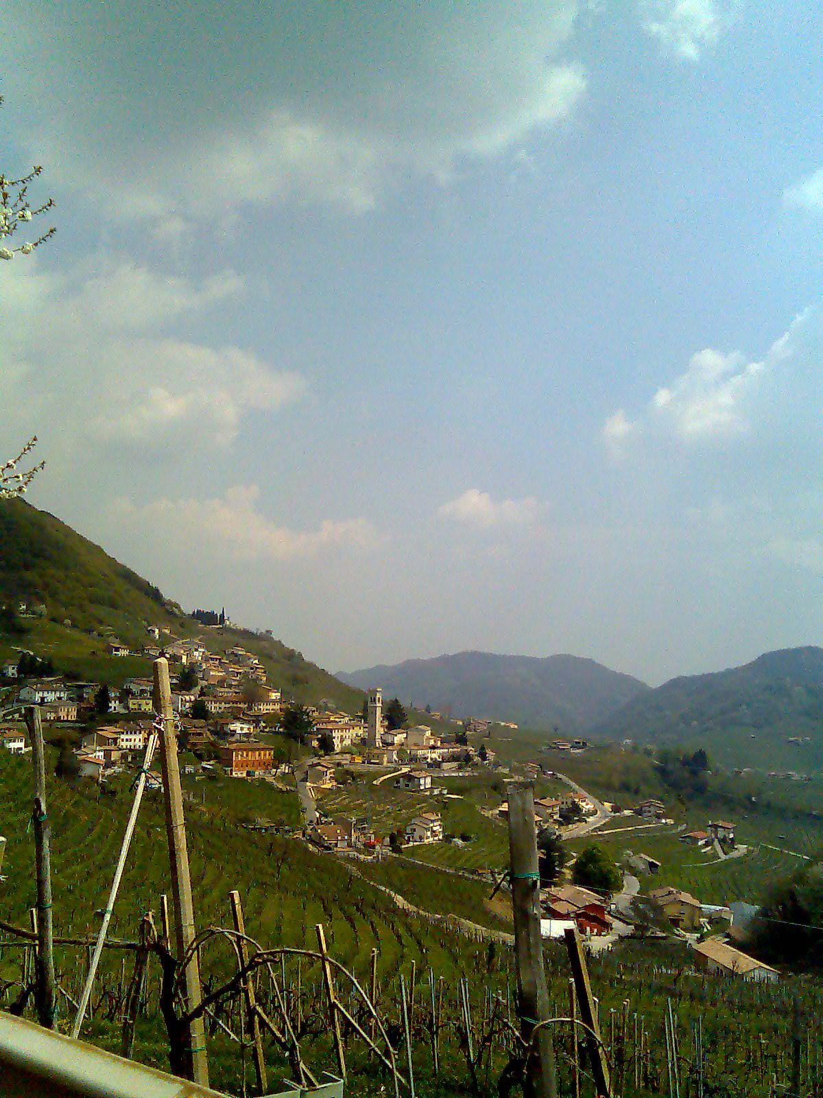 Hillside View of Valdobbiadene