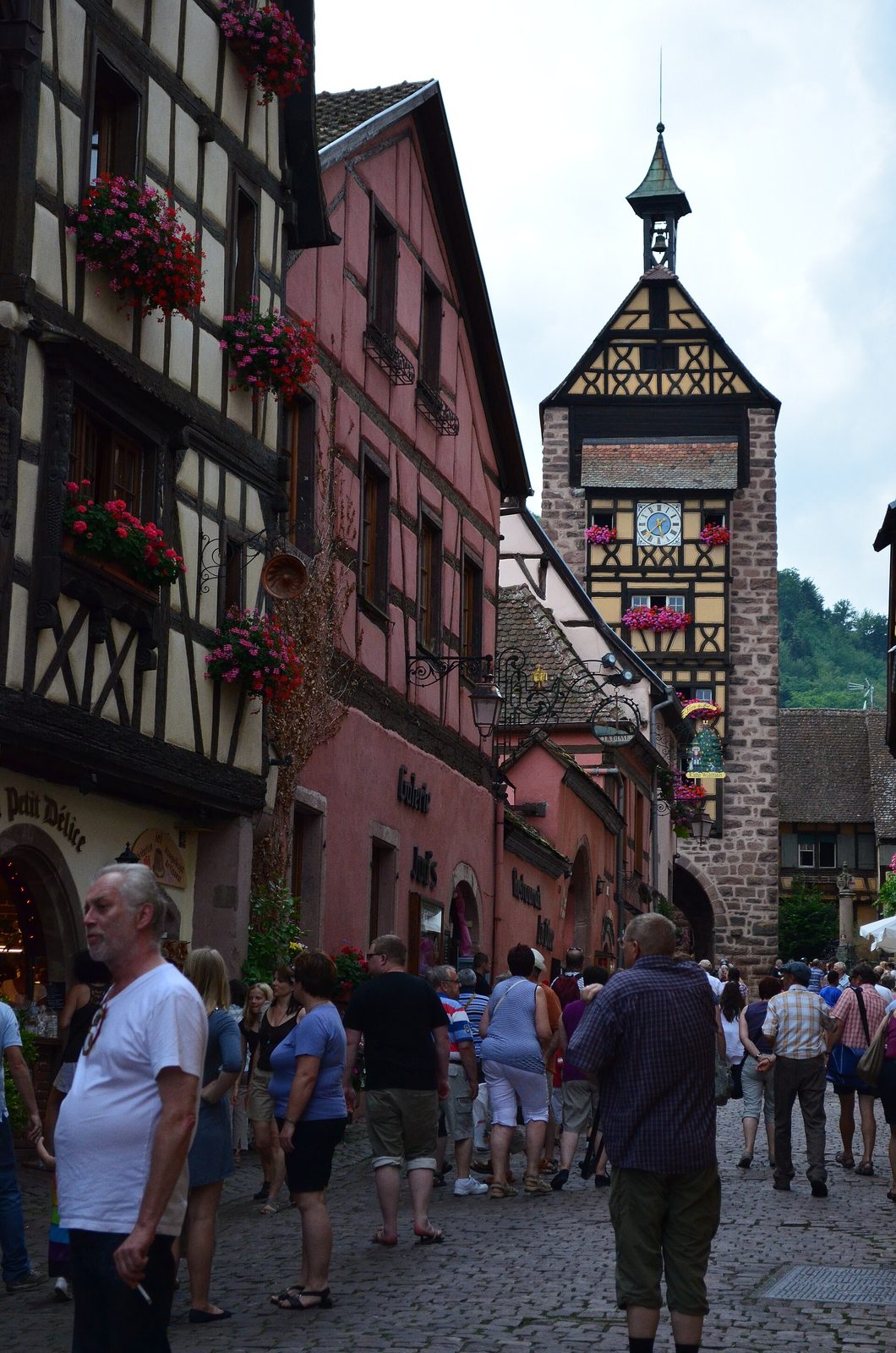 Rue des Ramparts Riquewhir France