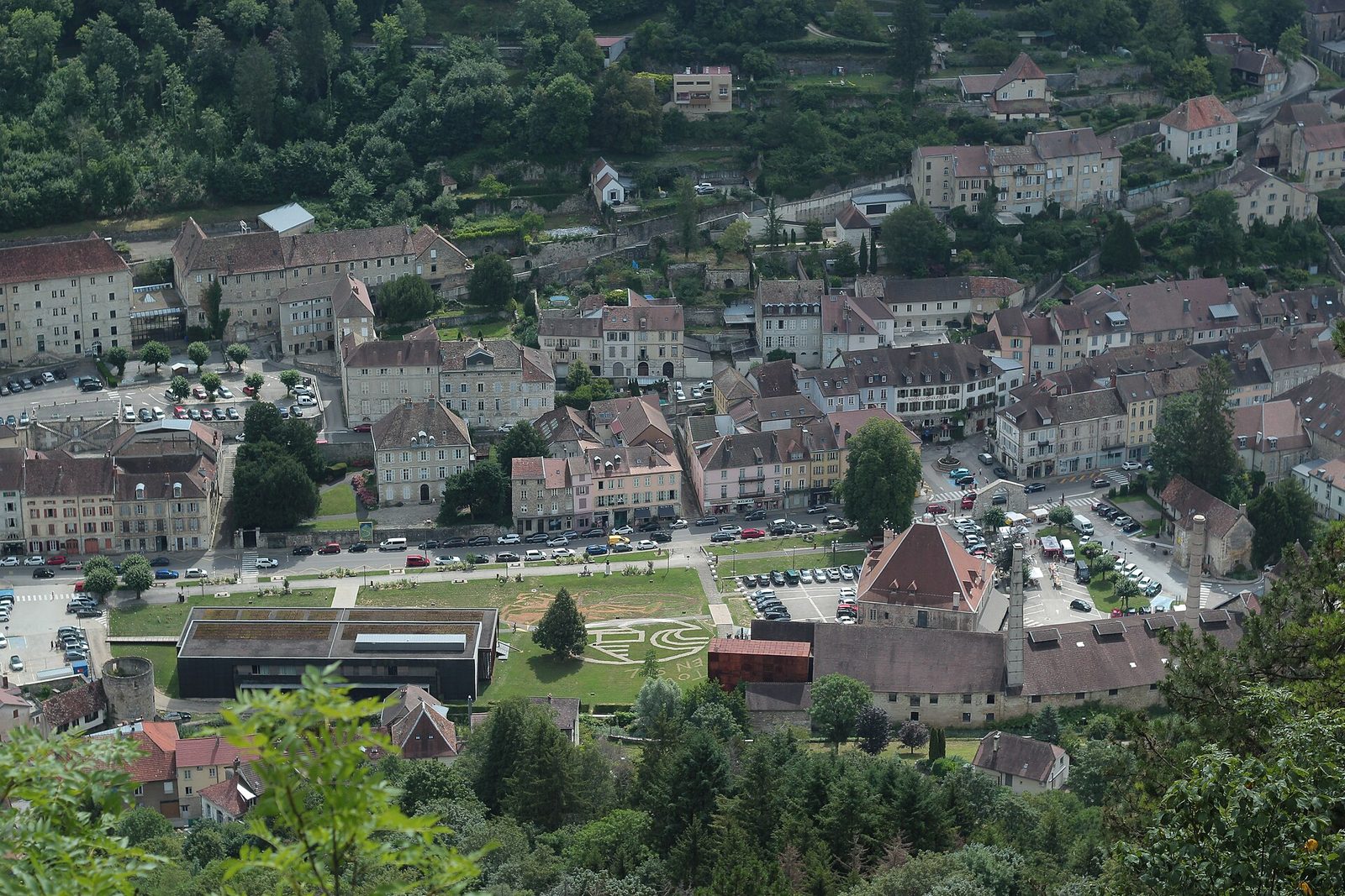 Salins-les-Bains et sa saline